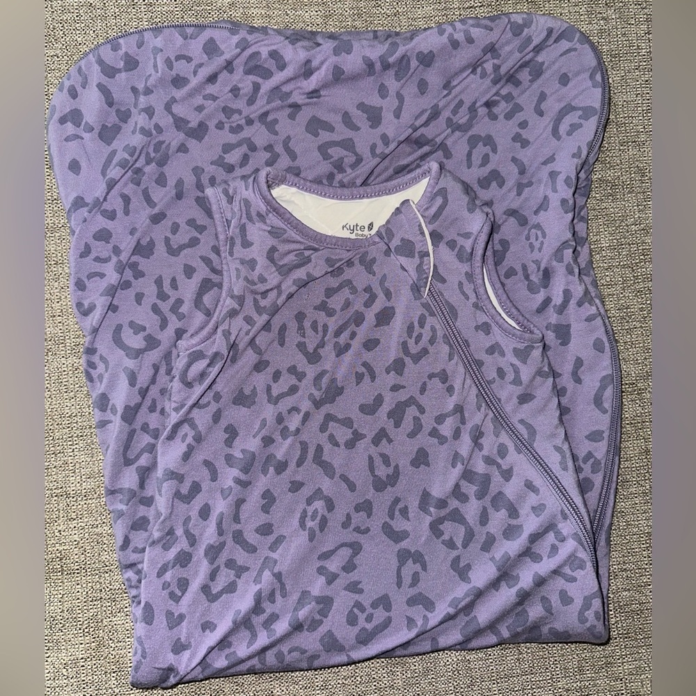 Kyte Baby Taro Leopard Medium Sleep Sack 1.0 TOG